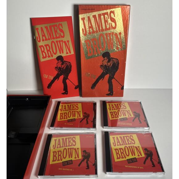 Star Time (Box Set) by James Brown (CD, 1991) - Picture 5 of 7